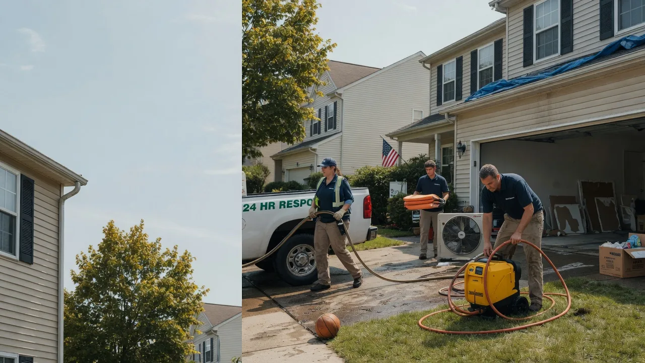 Emergency Water Damage Restoration in Hopwood, PA near me